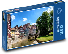 Německo - historické domy Puzzle 260 dílků - 41 x 28,7 cm