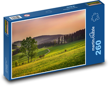 Straße, Natur Puzzle 260 Teile - 41 x28,7 cm