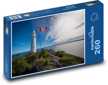 Kanada - maják Puzzle 260 dielikov - 41 x 28,7 cm 