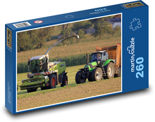 Combine harvester, tractor, harvest Puzzle 260 pieces - 41 x 28.7 cm 