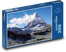 Švýcarsko - Matterhorn  Puzzle 260 dílků - 41 x 28,7 cm