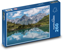 Jezioro Trüebsee Szwajcaria Puzzle 260 elementów - 41x28,7 cm