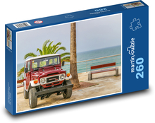 Offroad u moře Puzzle 260 dílků - 41 x 28,7 cm