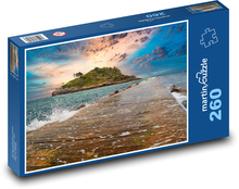 Pobrežné mólo Puzzle 260 dielikov - 41 x 28,7 cm 