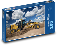 Cat - traktor srovnávač Puzzle 260 dílků - 41 x 28,7 cm