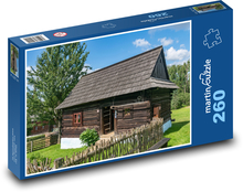 Slovakia, open-air museum, folk architecture Puzzle 260 pieces - 41 x 28.7 cm 