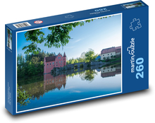 Červená Lhota - pałac Puzzle 260 elementów - 41x28,7 cm