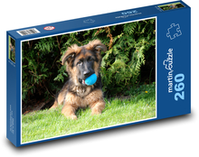Deutscher Schäferhund - Welpe Puzzle 260 Teile - 41 x28,7 cm