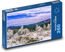 Sneh, hory, príroda Puzzle 260 dielikov - 41 x 28,7 cm
