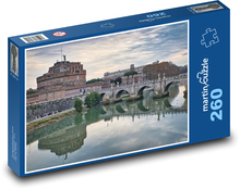 Most v Ríme, Taliansko Puzzle 260 dielikov - 41 x 28,7 cm 
