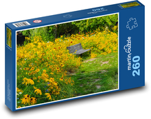 Kwiaty - natura, lato Puzzle 260 elementów - 41x28,7 cm