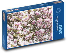 Magnólie - květina Puzzle 260 dílků - 41 x 28,7 cm