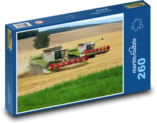 Combine harvester - grain harvesting Puzzle 260 pieces - 41 x 28.7 cm 