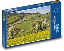 Spring in the mountains Puzzle 260 pieces - 41 x 28.7 cm 