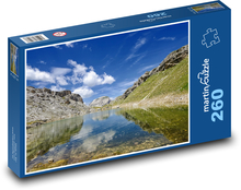 Jazero v Alpách Puzzle 260 dielikov - 41 x 28,7 cm 