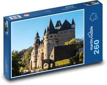 Tajemný zámek - hrad Puzzle 260 dílků - 41 x 28,7 cm