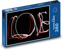 Love - love, romance Puzzle 260 pieces - 41 x 28.7 cm 