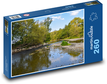 Fluss - Natur, Bäume Puzzle 260 Teile - 41 x28,7 cm