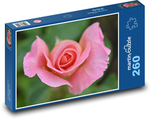 Rosa Blume Puzzle 260 Teile - 41 x28,7 cm