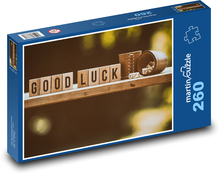 Kostky štěstí Puzzle 260 dílků - 41 x 28,7 cm