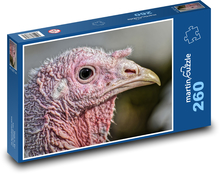 Krůta - drůbež, pták Puzzle 260 dílků - 41 x 28,7 cm