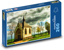 Německo - kaple, kostel Puzzle 260 dílků - 41 x 28,7 cm
