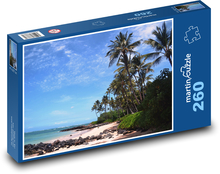 Tropický raj - more, pláž Puzzle 260 dielikov - 41 x 28,7 cm 