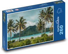 Oceán - tropický ostrov Puzzle 260 dílků - 41 x 28,7 cm