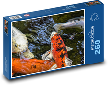 Japonská ryba - Koi, kapr Puzzle 260 dílků - 41 x 28,7 cm