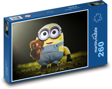 Mimoň - plyšová hračka, postavička Puzzle 260 dílků - 41 x 28,7 cm