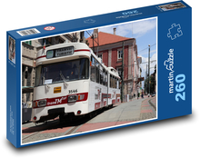 Električka - turistická električka Puzzle 260 dielikov - 41 x 28,7 cm