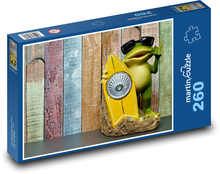 Holiday - frog, decoration Puzzle 260 pieces - 41 x 28.7 cm