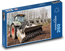 Tractor - forestry technology Puzzle 260 pieces - 41 x 28.7 cm 