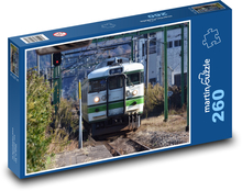 Train Station - Train, Tracks Puzzle 260 pieces - 41 x 28.7 cm 