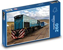 Train - railway, transport Puzzle 260 pieces - 41 x 28.7 cm 