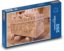 Portugal - monastery Alcobaça, tomb Puzzle 260 pieces - 41 x 28.7 cm 