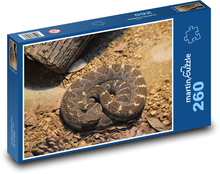 Klapperschlange - Schlange, Tier Puzzle 260 Teile - 41 x28,7 cm
