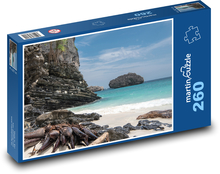Thailand - island, beach Puzzle 260 pieces - 41 x 28.7 cm 