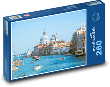 Benátky - Canal Grande, Itálie Puzzle 260 dílků - 41 x 28,7 cm