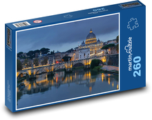 Rzym - Watykan, Włochy Puzzle 260 elementów - 41x28,7 cm