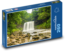 Wasserfall - Tal, Fluss Puzzle 260 Teile - 41 x28,7 cm