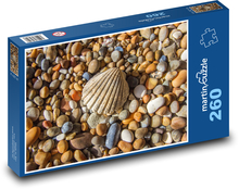 Muscheln - Ozean, Kiesel Puzzle 260 Teile - 41 x28,7 cm