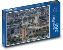 Londýn - město Puzzle 260 dílků - 41 x 28,7 cm