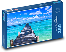 Meksyk - ocean, molo Puzzle 260 elementów - 41x28,7 cm