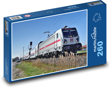 Elektrická lokomotíva - vlak Puzzle 260 dielikov - 41 x 28,7 cm 