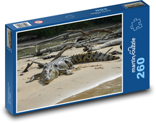 Reptile - crocodile Puzzle 260 pieces - 41 x 28.7 cm 