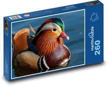 Mandarinente - Fluss, See Puzzle 260 Teile - 41 x28,7 cm