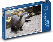 Otter - Tier, Säugetier Puzzle 260 Teile - 41 x28,7 cm