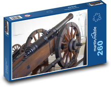 Cannon - Middle Ages, weapon Puzzle 260 pieces - 41 x 28.7 cm 