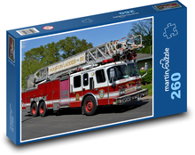 Feuerwehrauto - Feuerwehrleute, Texas Puzzle 260 Teile - 41 x28,7 cm